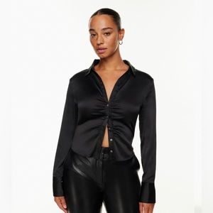 Aritzia BABATON Silk Shirt